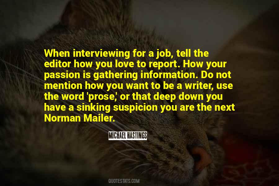 To Be A Writer Quotes #1070980