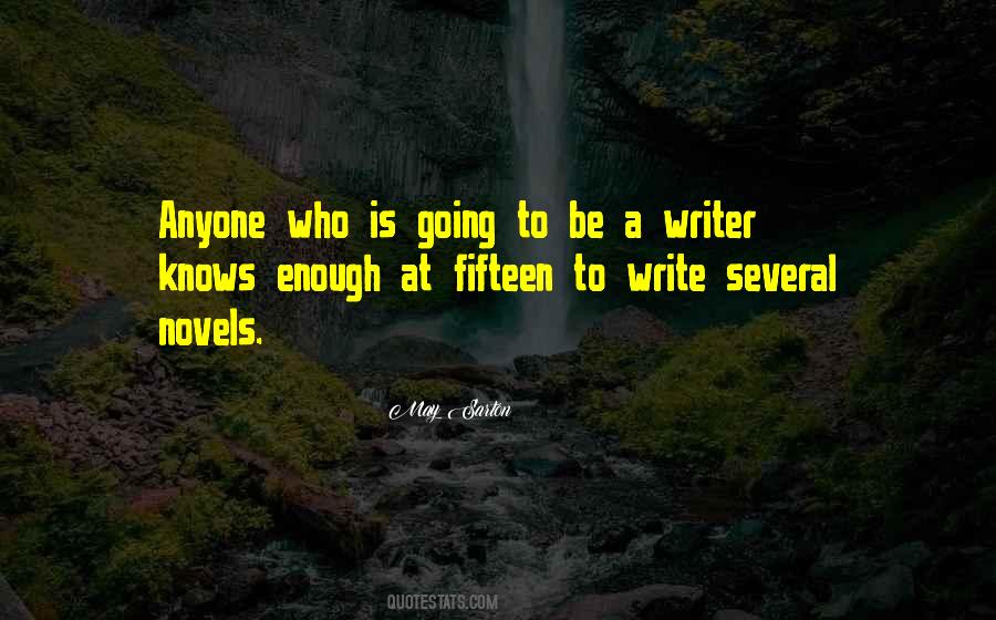 To Be A Writer Quotes #1188026