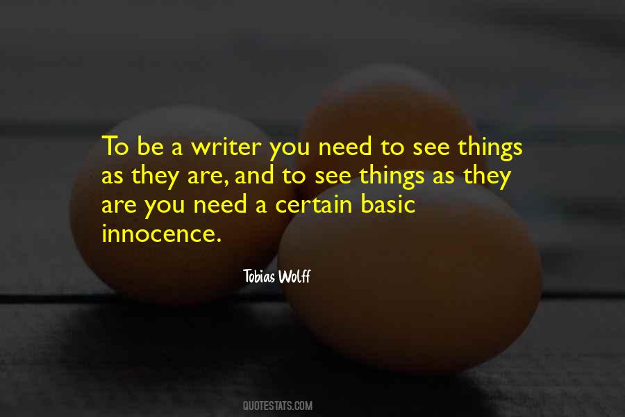 To Be A Writer Quotes #1398400