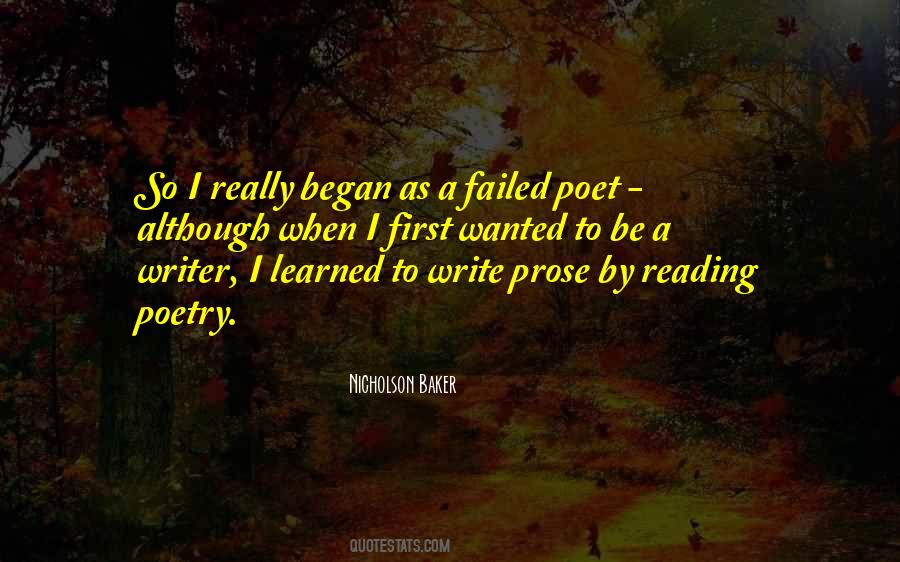 To Be A Writer Quotes #1398852
