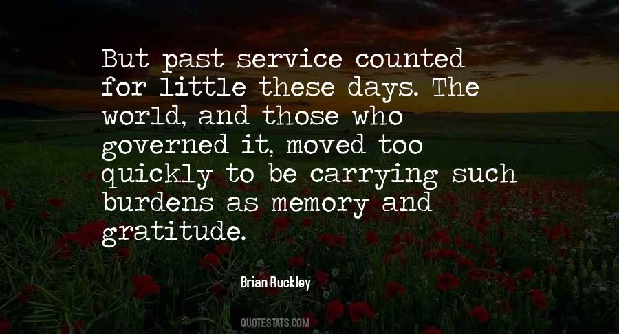 Carrying The Past Quotes #760107