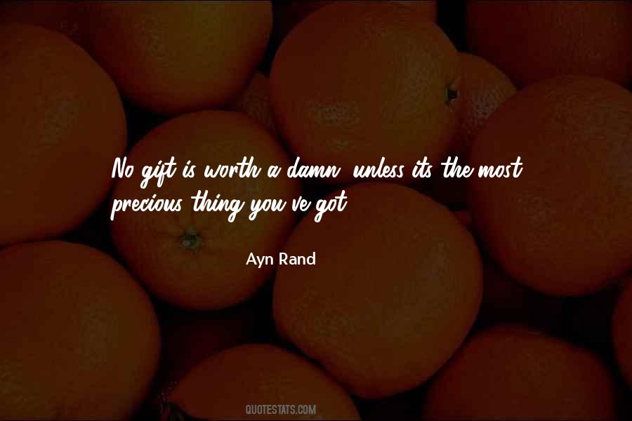 No Gift Quotes #675742