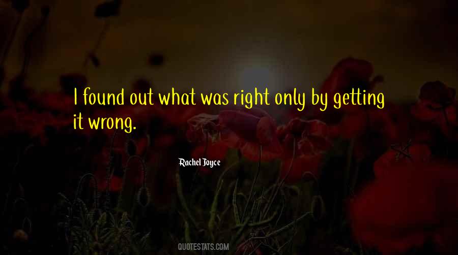 Quotes About Getting It Wrong #605094