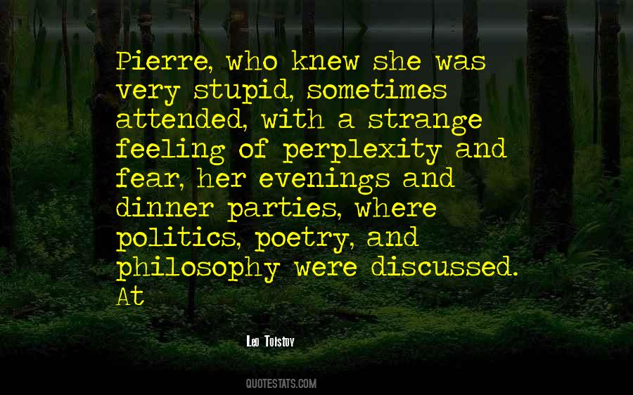 Fear Her Quotes #1731665