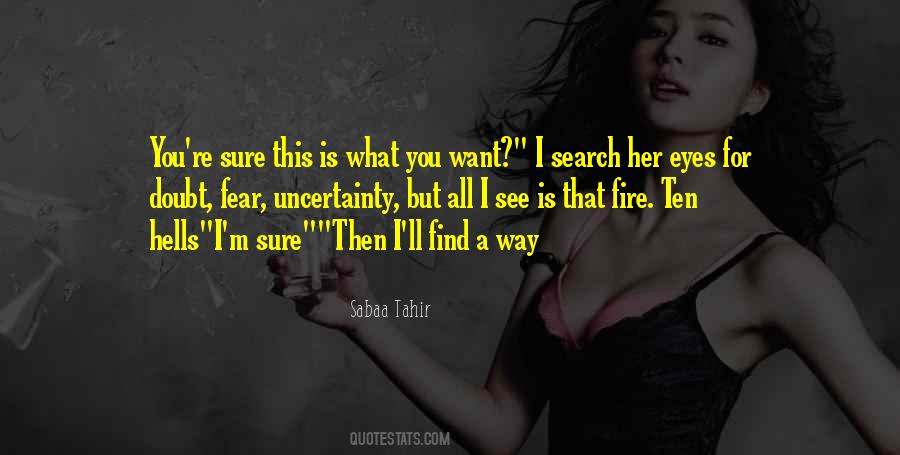 Fear Her Quotes #263705