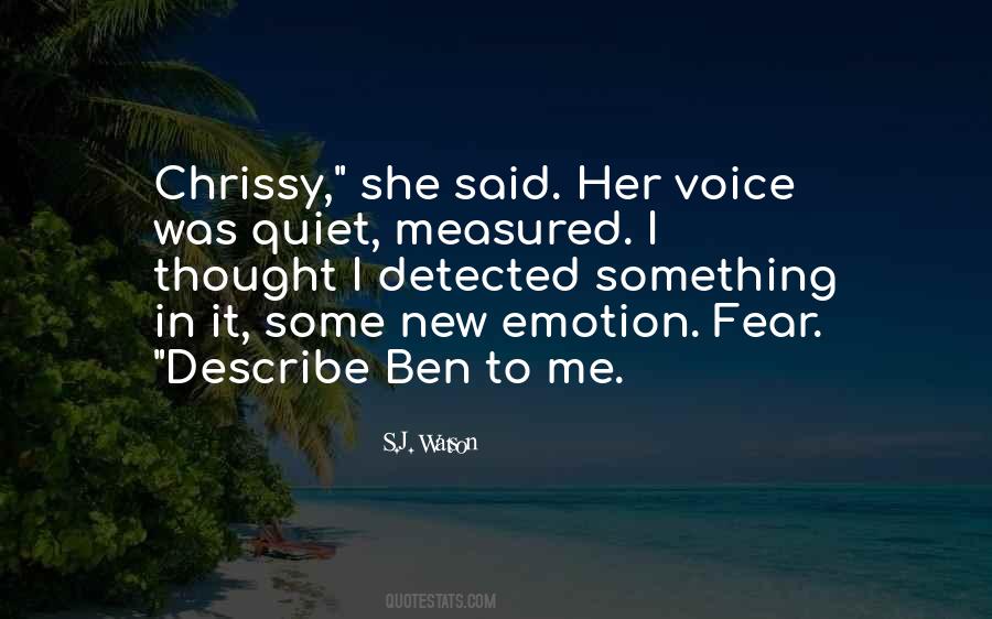 Fear Her Quotes #28352