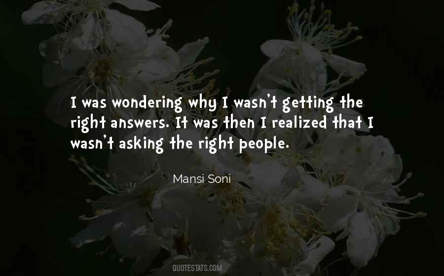 Quotes About Getting It Right #356657