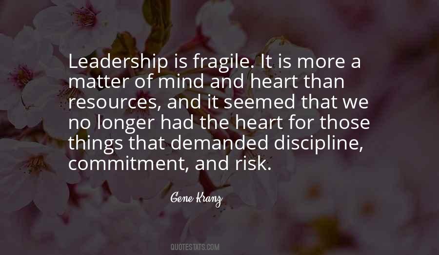 Leadership Risk Quotes #66323