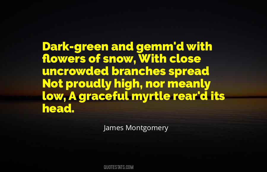 Snow And Flowers Quotes #429953