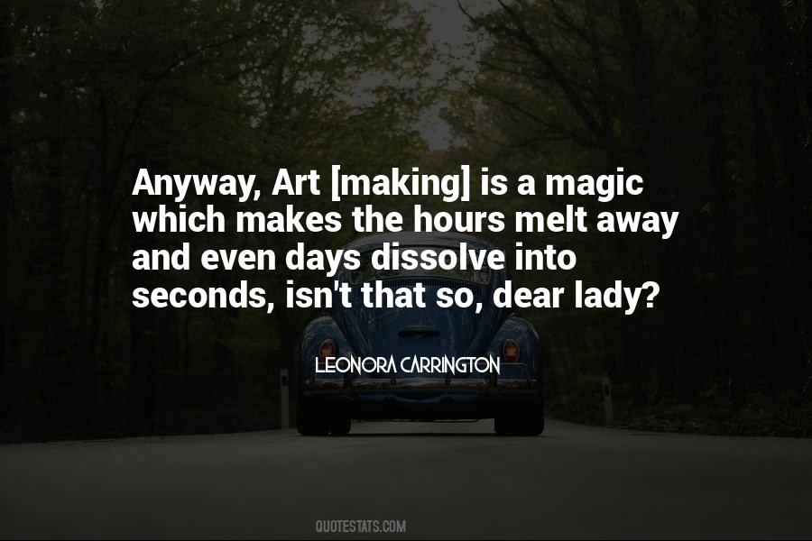 Art Is Magic Quotes #511455