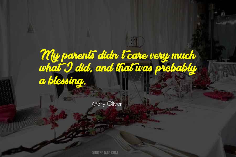 Parents Care Quotes #1193715