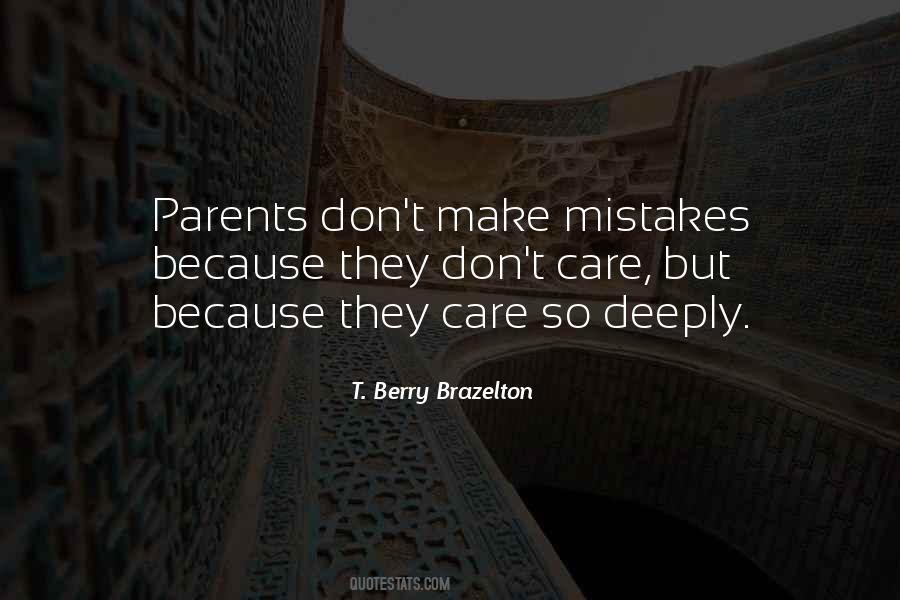 Parents Care Quotes #449812