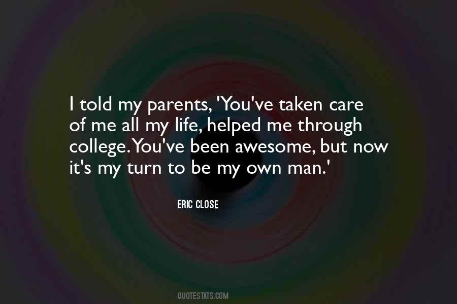 Parents Care Quotes #74334