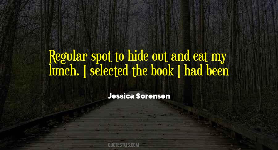 Eat Lunch Quotes #1298442
