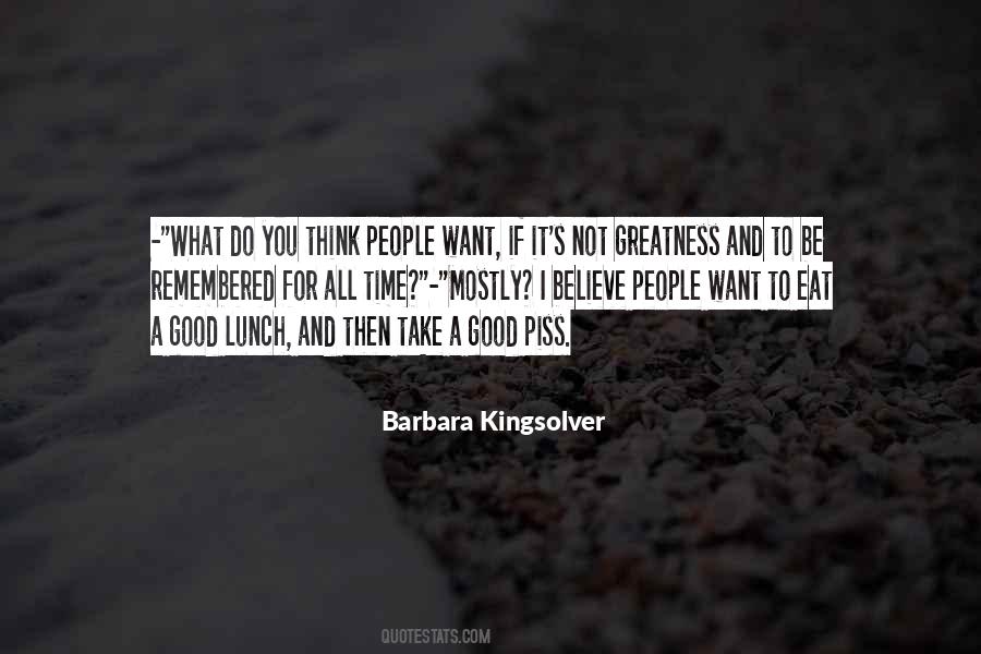 Eat Lunch Quotes #1756201