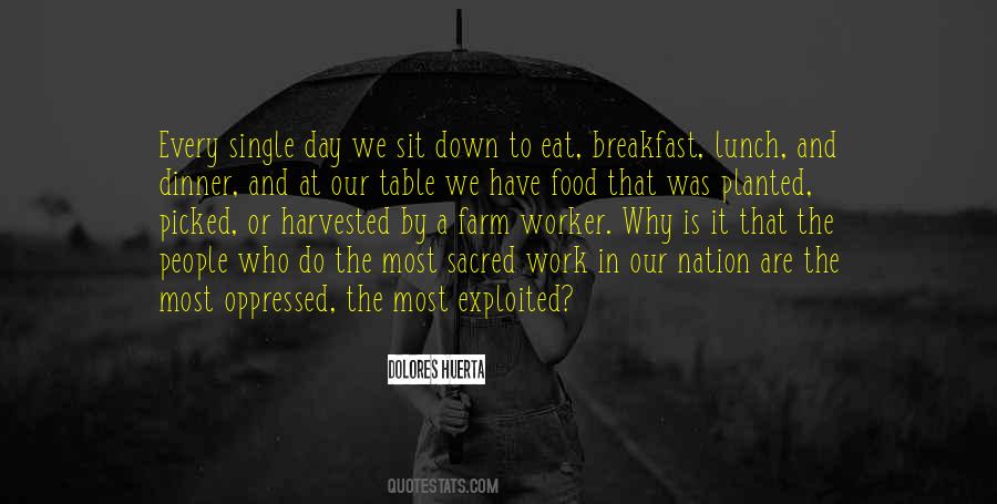 Eat Lunch Quotes #241728