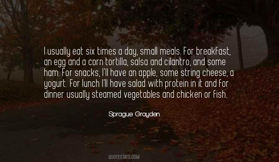 Eat Lunch Quotes #348477