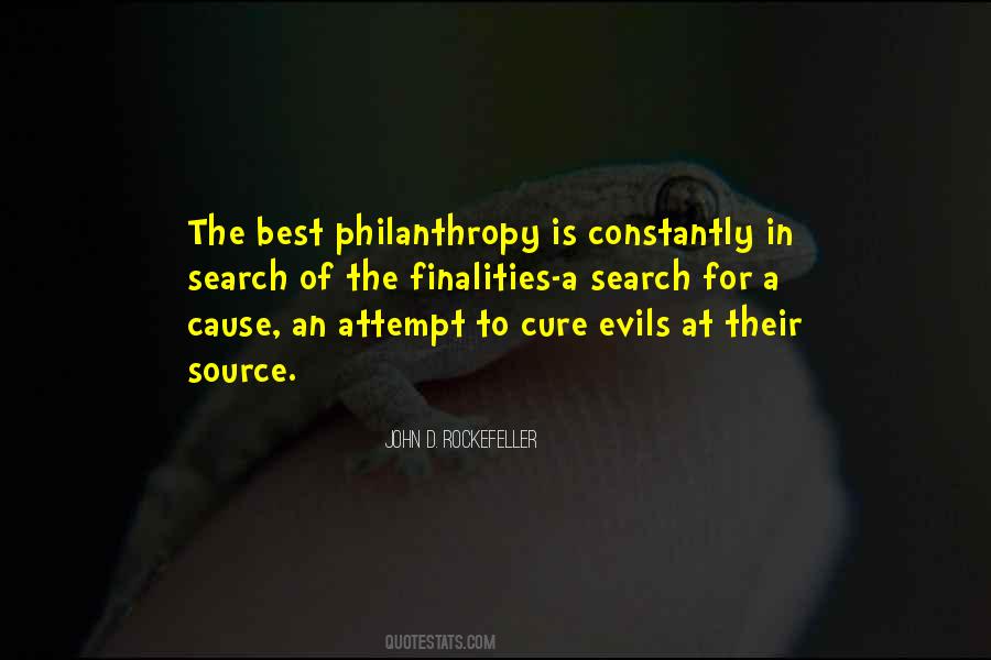 Best Philanthropy Quotes #1358559