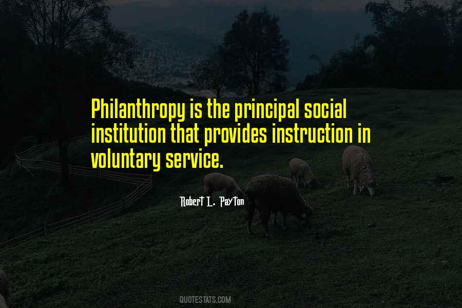 Best Philanthropy Quotes #611971