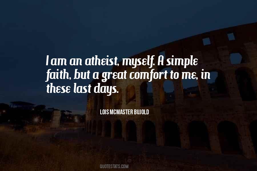 Atheist Faith Quotes #1440482