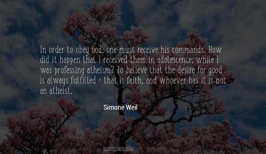 Atheist Faith Quotes #1498124