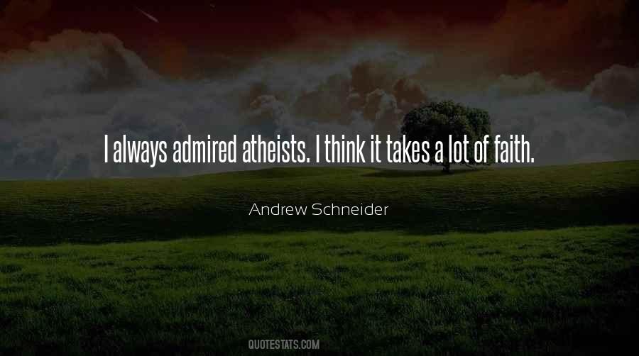 Atheist Faith Quotes #291468