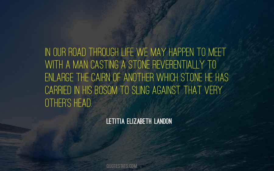 Casting Stone Quotes #1623298