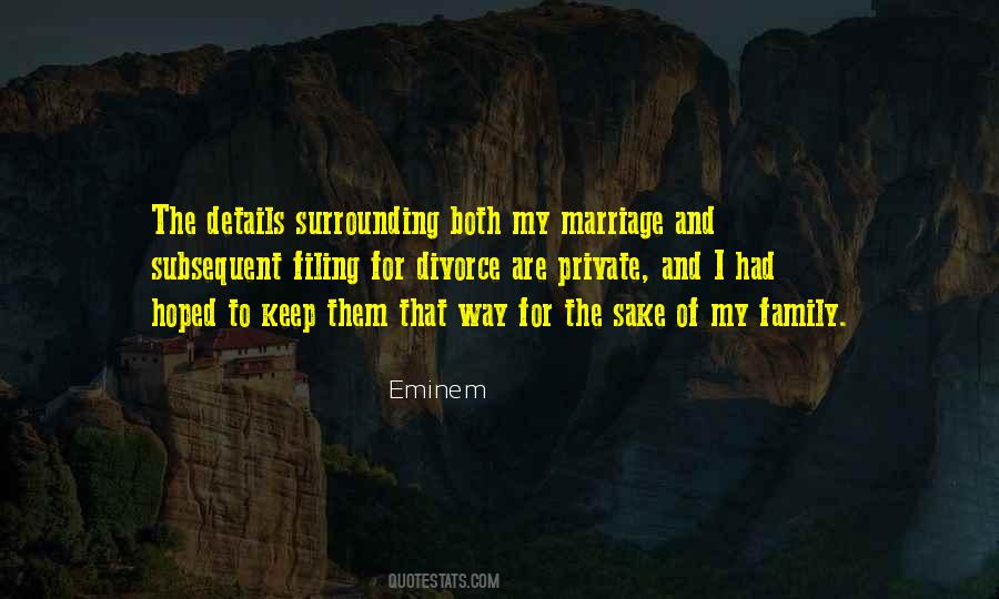My Marriage Quotes #1641580