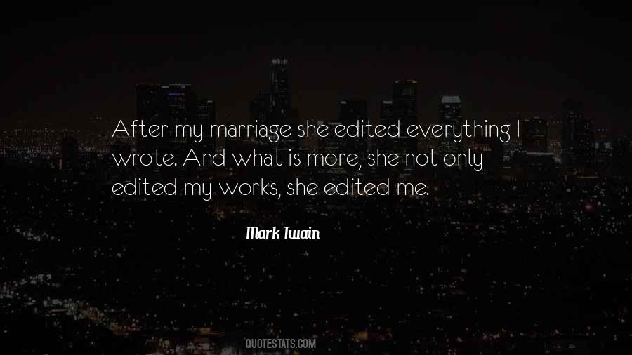 My Marriage Quotes #486413