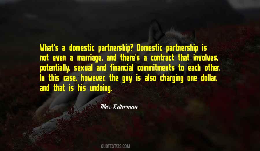 Marriage Is A Financial Contract Quotes #642125 Marriage Is A Financial Contract Quotes #642125