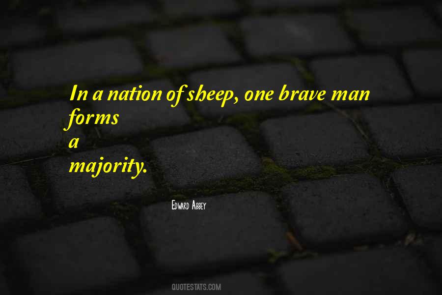 We Are All Sheep Quotes #119273