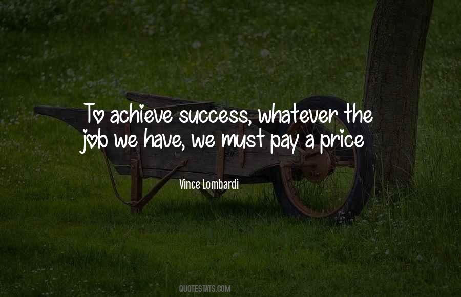 We Must Achieve Quotes #1681131