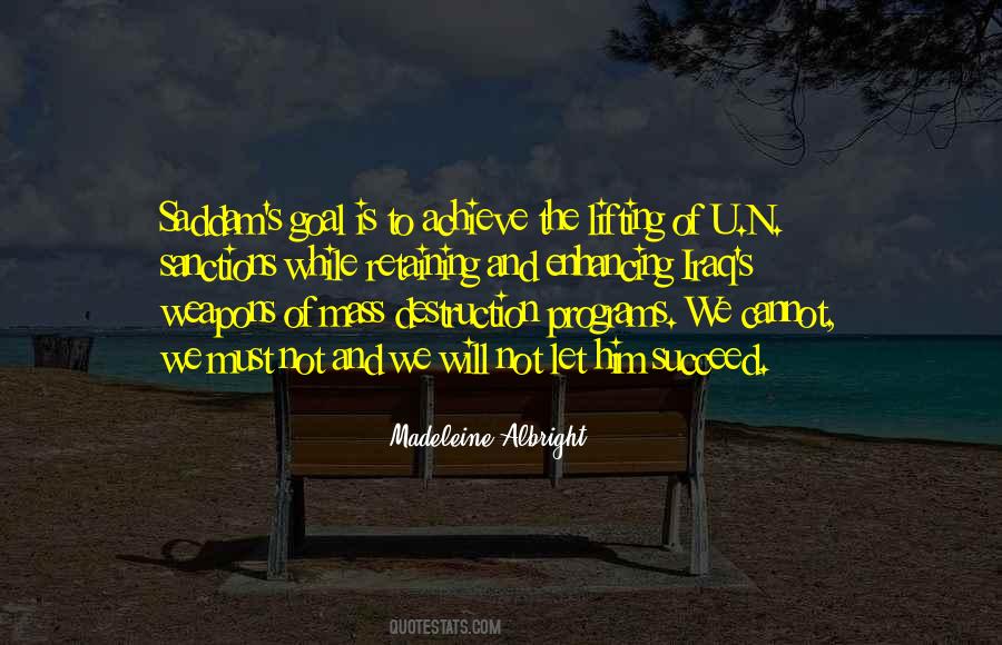 We Must Achieve Quotes #1702910