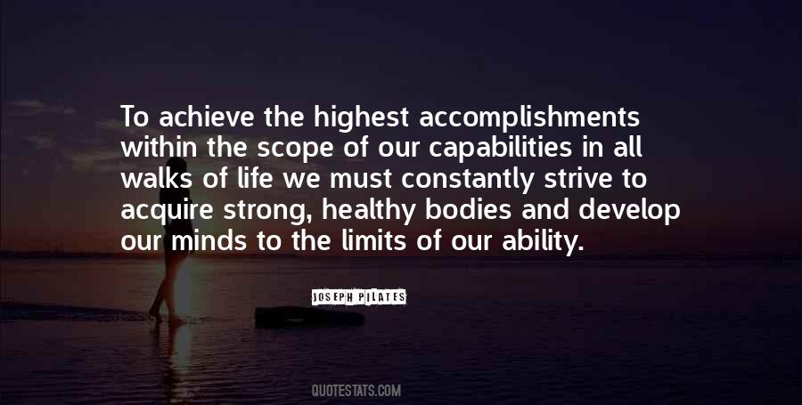 We Must Achieve Quotes #1742689