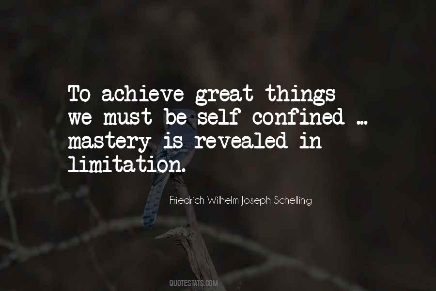 We Must Achieve Quotes #670117