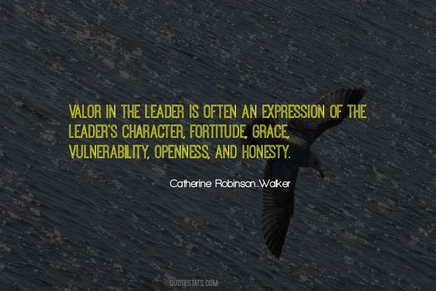 Honesty Leadership Quotes #1586916