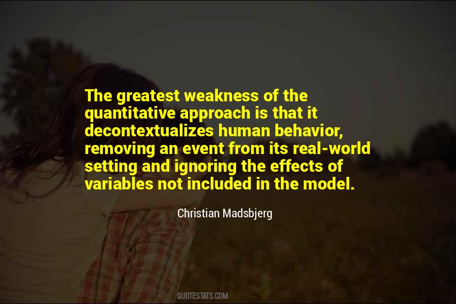 Model Behavior Quotes #852168