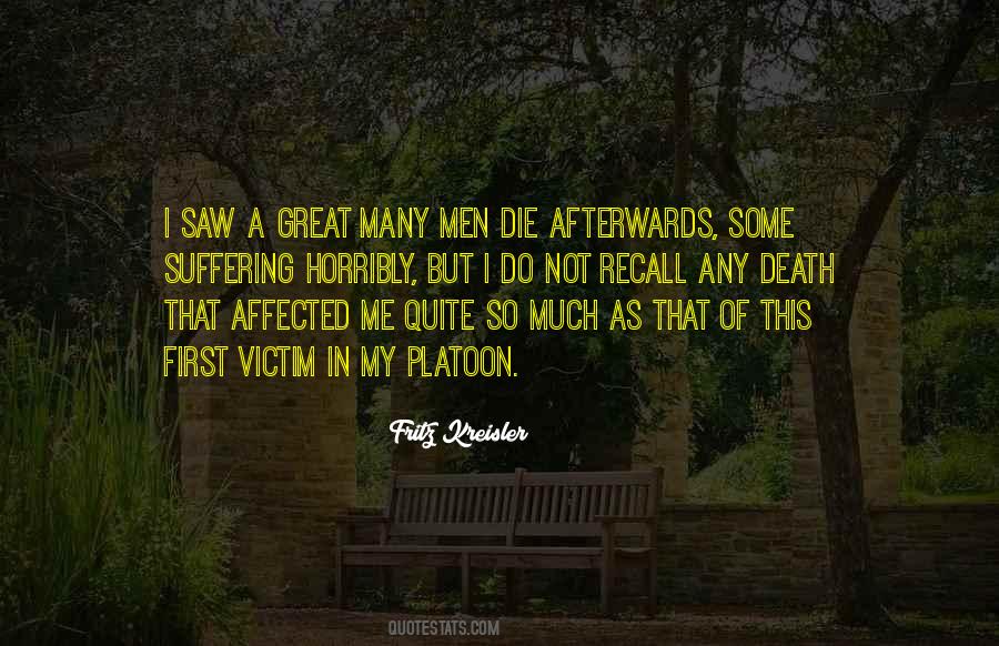 I Saw Death Quotes #575243