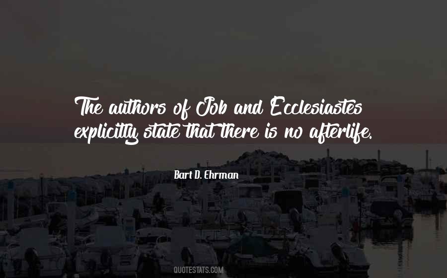 There Is No Afterlife Quotes #1465232