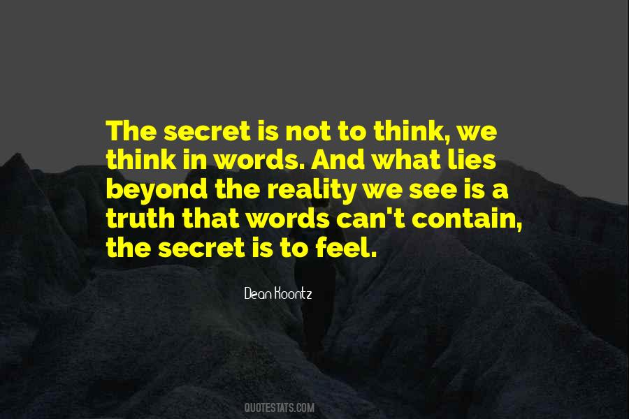 Beyond The Words Quotes #293421