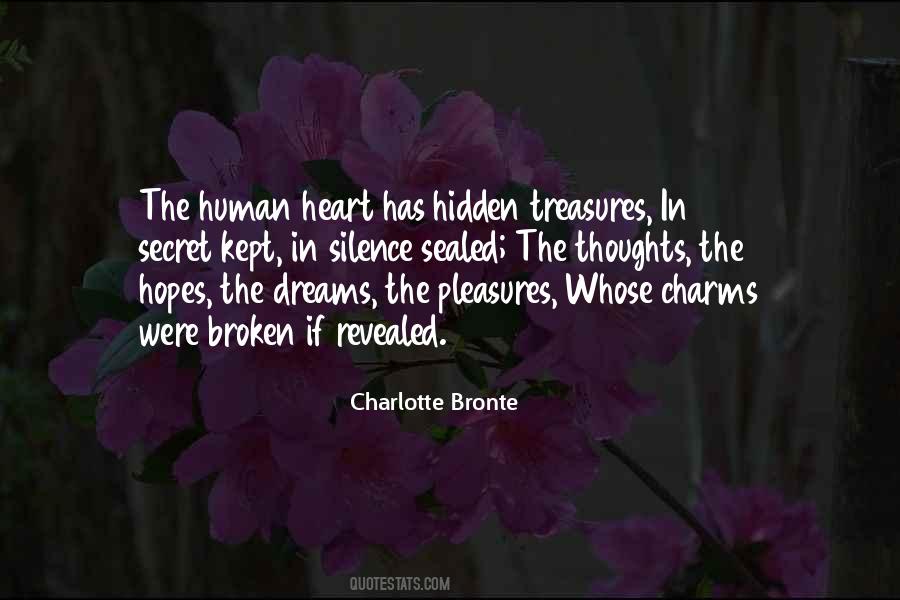 Human Heart Has Hidden Treasures Quotes #1839834
