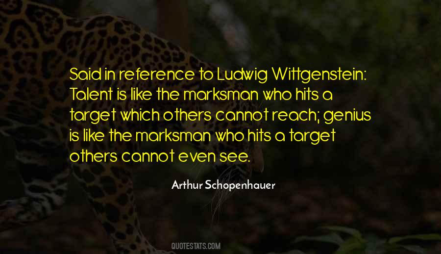 Schopenhauer Genius Quotes #1212043