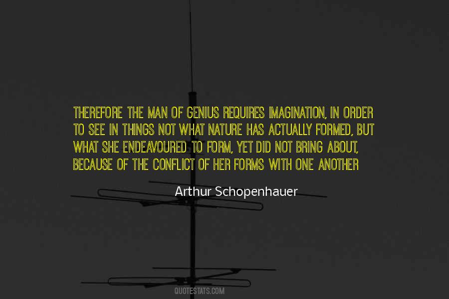 Schopenhauer Genius Quotes #1452901