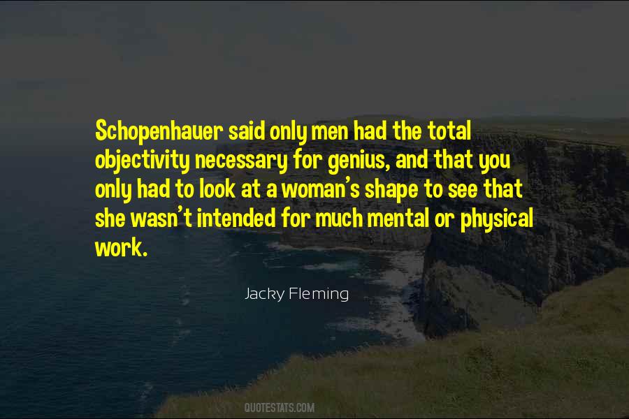 Schopenhauer Genius Quotes #1528933