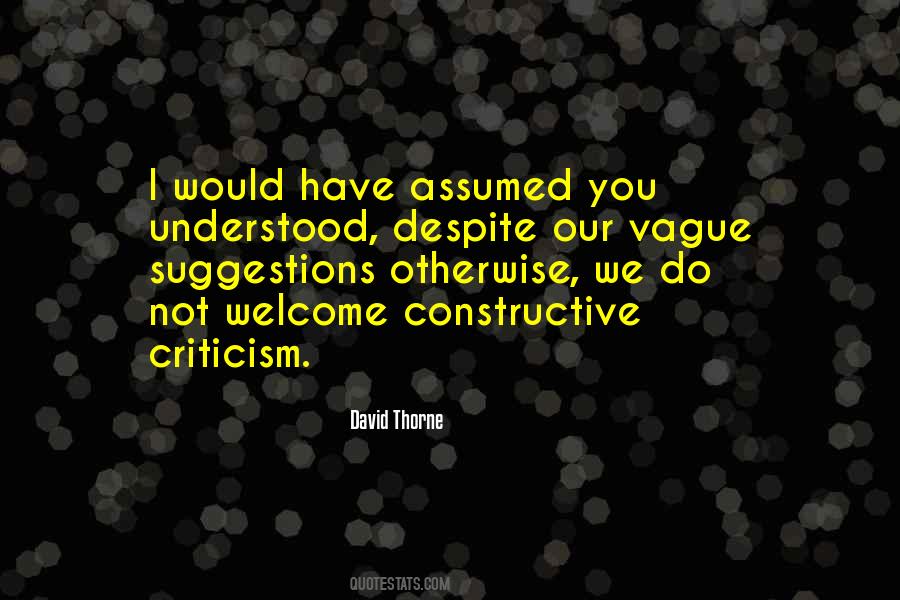 We Welcome You Quotes #1777874