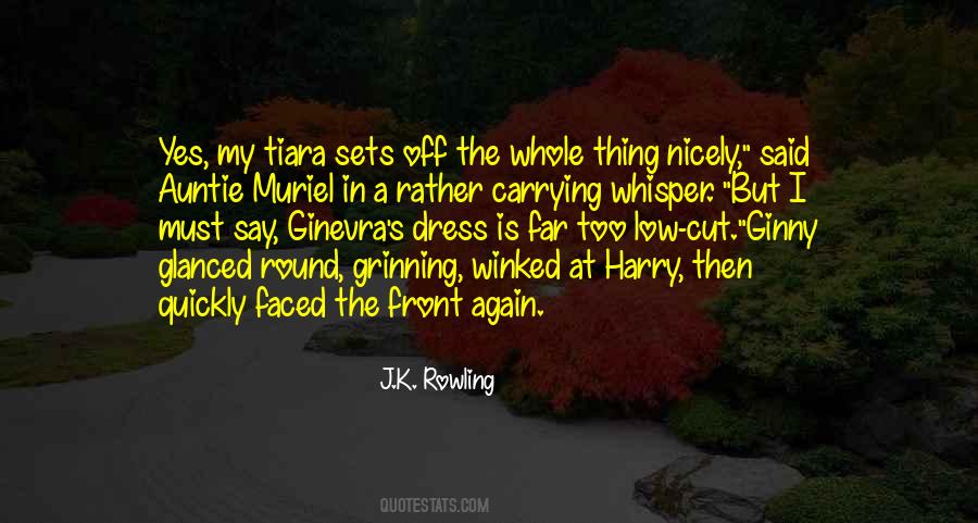 Ginny Weasley Harry Potter Quotes #929252