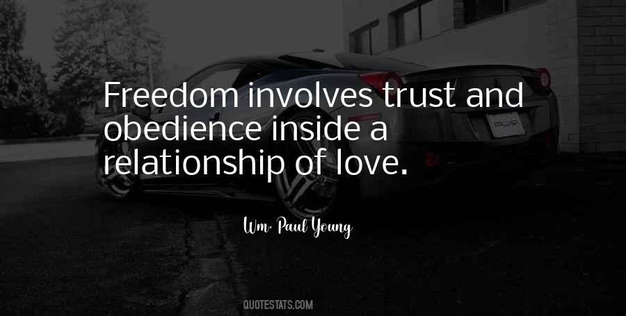 Love Relationship Trust Quotes #1742680