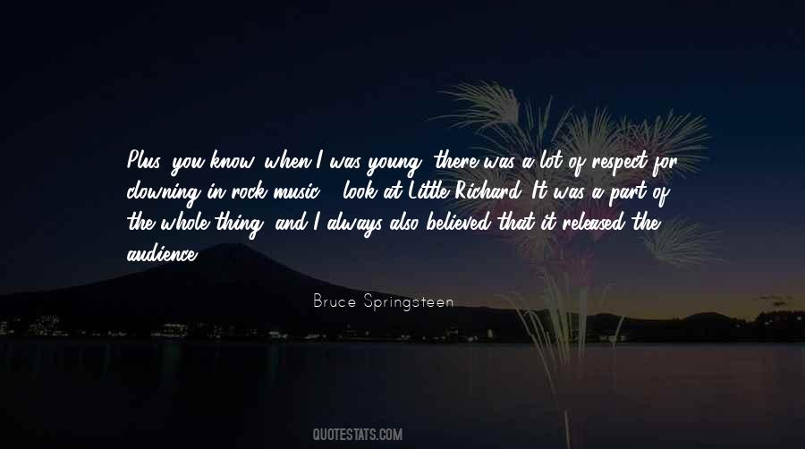 Bruce Springsteen Music Quotes #766736