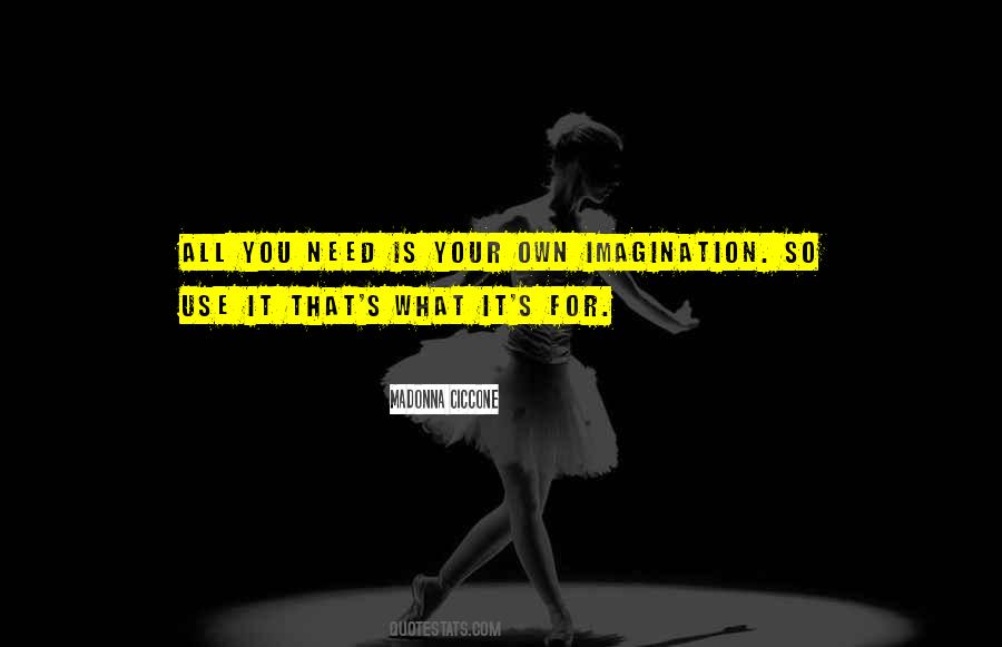 Use Your Imagination Quotes #1188031