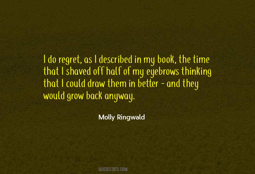 Time Regret Quotes #1190149